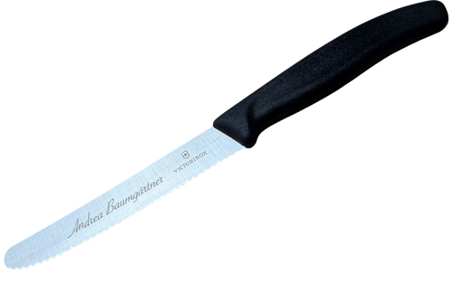 Messer mit Wunschtext