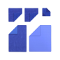 Preview: Probierset Microfaser Hellblau
