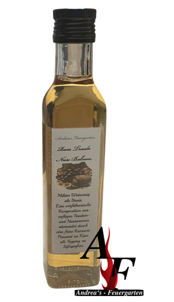 Rum Traube Nuss Balsam Essig
