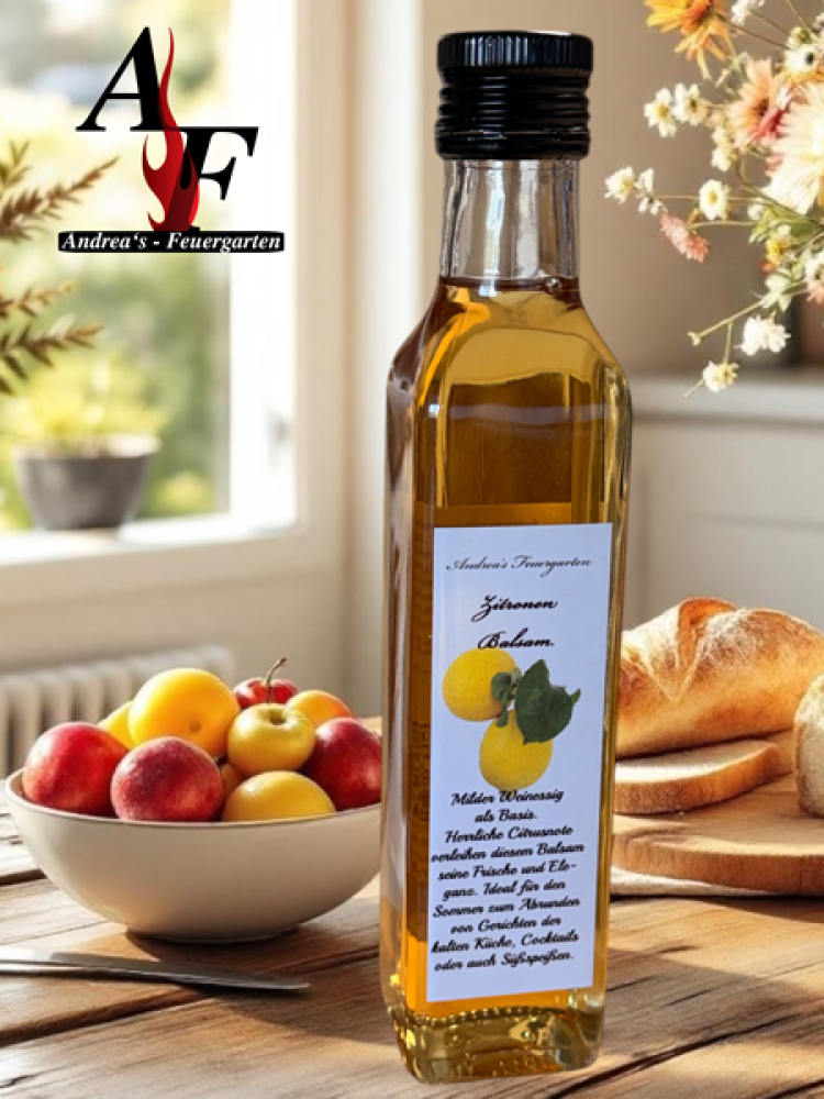Zitronen Balsam Essig