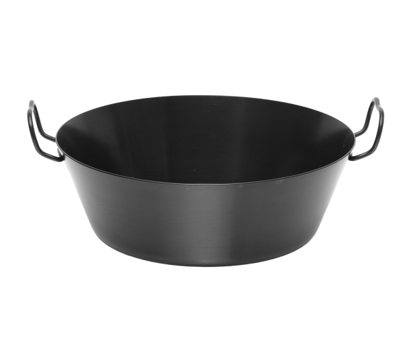 Tiefe Pfanne ø35,5cm mit 2 Griffen