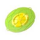 Kochblume Überkochschutz Limette