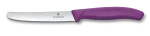 Swiss Classic Tomaten- und Tafelmesser Wellenschliff lila